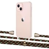 Чехол Upex Crossbody Protection Case для iPhone 13 mini Crystal with Aide Cinnamon Camouflage and Casquette Gold (UP104983)