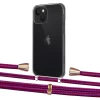 Чохол Upex Crossbody Protection Case для iPhone 13 mini Crystal with Aide Rouge Cramoisi and Casquette Gold (UP104989)