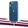 Чохол Upex Crossbody Protection Case для iPhone 13 Crystal with Aide Byzantine and Cap Silver (UP104155)