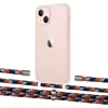 Чехол Upex Crossbody Protection Case для iPhone 13 mini Crystal with Aide Orange Azure and Cap Silver (UP105015)