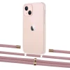 Чехол Upex Crossbody Protection Case для iPhone 13 Crystal with Aide Carnation and Cap Gold (UP104196)