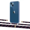 Чохол Upex Crossbody Protection Case для iPhone 13 mini Crystal with Aide Blue Marine and Cap Gold (UP105047)