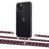 Чехол Upex Crossbody Protection Case для iPhone 13 mini Crystal with Aide Burgundy Camouflage and Cap Gold (UP105051)
