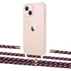 Чохол Upex Crossbody Protection Case для iPhone 13 Crystal with Aide Burgundy Camouflage and Cap Gold (UP104211)