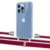 Чехол Upex Crossbody Protection Case для iPhone 13 Pro Crystal with Aide Chili Pepper and Casquette Silver (UP104373)