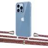 Чехол Upex Crossbody Protection Case для iPhone 13 Pro Crystal with Aide Melanger and Casquette Silver (UP104391)