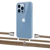 Чехол Upex Crossbody Protection Case для iPhone 13 Pro Crystal with Aide Couleur Vintage and Casquette Silver (UP104393)