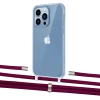 Чохол Upex Crossbody Protection Case для iPhone 13 Pro Max Crystal with Aide Byzantine and Cap Silver (UP104715)