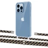 Чохол Upex Crossbody Protection Case для iPhone 13 Pro Max Crystal with Aide Copper and Cap Silver (UP104729)