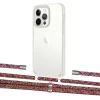Чохол Upex Crossbody Protection Case для iPhone 13 Pro Crystal with Aide Melanger and Cap Silver (UP104461)