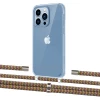 Чохол Upex Crossbody Protection Case для iPhone 13 Pro Max Crystal with Aide Couleur Vintage and Cap Silver (UP104743)