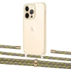 Чохол Upex Crossbody Protection Case для iPhone 13 Pro Crystal with Aide Lime Camouflage and Cap Gold (UP104495)