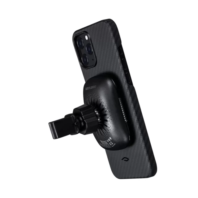 Чохол Pitaka MagEZ Case Twill для iPhone 12 Pro Max Black Grey (KI1201PM)