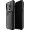 Чохол шкіряний MUJJO для Apple iPhone 13 Pro Wallet Full Leather, Black