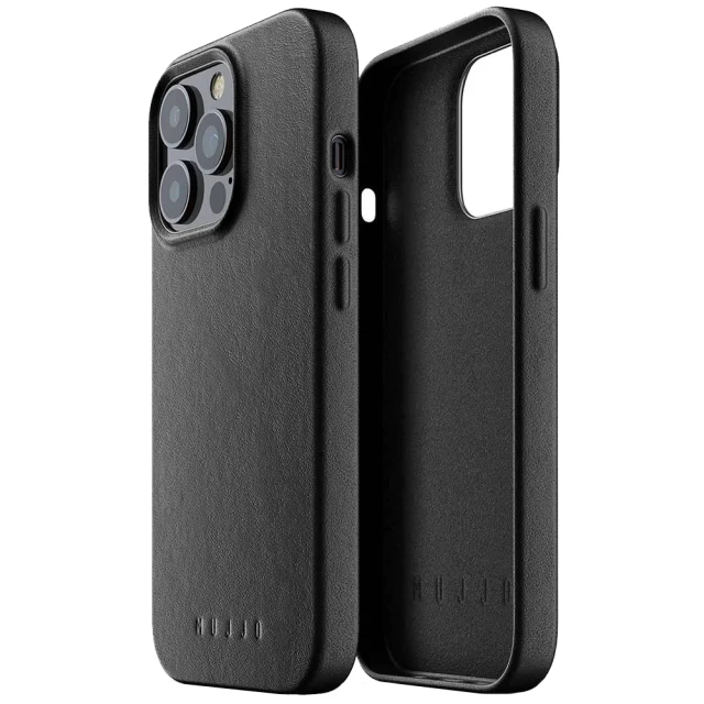 Чехол MUJJO Full Leather для iPhone 13 Pro Max Black (MUJJO-CL-017-BK)