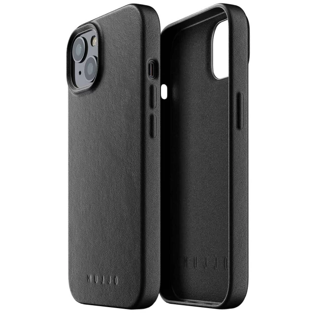 Чехол MUJJO Full Leather для iPhone 13 Black (MUJJO-CL-021-BK)