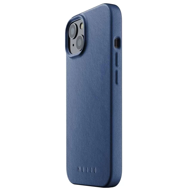 Чехол MUJJO Full Leather для iPhone 13 Monaco Blue (MUJJO-CL-021-BL)