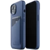 Чехол MUJJO Wallet Full Leather для iPhone 13 Monaco Blue (MUJJO-CL-022-BL)