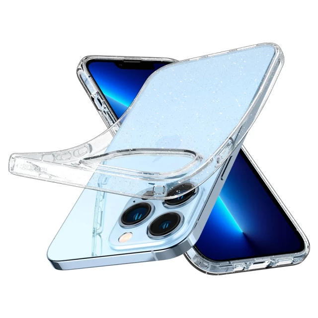 Чохол Spigen для iPhone 13 Pro Liquid Crystal Glitter Crystal Quartz (ACS03255)