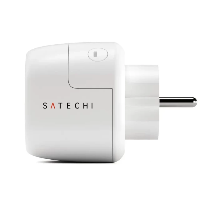 Розумна розетка з віддаленим керуванням Satechi Smart Outlet EU White (ST-HK1OAW-EU)