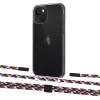 Чехол Upex Crossbody Protection Case для iPhone 13 mini Crystal with Twine Critical Camouflage and Fausset Matte Black (UP83731)