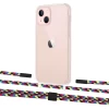 Чохол Upex Crossbody Protection Case для iPhone 13 mini Crystal with Twine Critical Camouflage and Fausset Matte Black (UP83731)