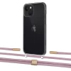 Чохол Upex Crossbody Protection Case для iPhone 13 mini Crystal with Twine Rose Gold and Fausset Gold (UP83751)