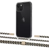 Чохол Upex Crossbody Protection Case для iPhone 13 Crystal with Twine Copper and Fausset Gold (UP83608)