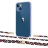 Чохол Upex Crossbody Protection Case для iPhone 13 Crystal with Twine Critical Camouflage and Fausset Gold (UP83612)