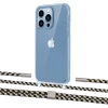 Чехол Upex Crossbody Protection Case для iPhone 13 Pro Max Crystal with Twine Copper and Fausset Silver (UP83693)