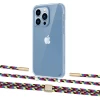 Чехол Upex Crossbody Protection Case для iPhone 13 Pro Max Crystal with Twine Critical Camouflage and Fausset Gold (UP83714)