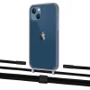 Чехол Upex Crossbody Protection Case для iPhone 13 Dark with Twine Black  and Fausset Matte Black (UP84333)