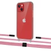 Чехол Upex Crossbody Protection Case для iPhone 13 mini Dark with Twine Coral and Fausset Matte Black (UP84489)