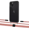 Чехол Upex Crossbody Protection Case для iPhone 13 mini Dark with Twine Cantaloupe and Fausset Matte Black (UP84491)