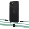 Чохол Upex Crossbody Protection Case для iPhone 13 mini Dark with Twine Pistachio and Fausset Matte Black (UP84493)