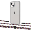Чехол Upex Crossbody Protection Case для iPhone 13 mini Dark with Twine Critical Camouflage and Fausset Matte Black (UP84502)