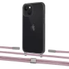 Чехол Upex Crossbody Protection Case для iPhone 13 mini Dark with Twine Rose Gold and Fausset Silver (UP84505)