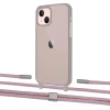 Чохол Upex Crossbody Protection Case для iPhone 13 Dark with Twine Rose Gold and Fausset Silver (UP84352)