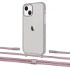 Чехол Upex Crossbody Protection Case для iPhone 13 mini Dark with Twine Rose Gold and Fausset Silver (UP84505)