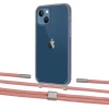 Чохол Upex Crossbody Protection Case для iPhone 13 mini Dark with Twine Cantaloupe and Fausset Silver (UP84508)
