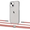 Чохол Upex Crossbody Protection Case для iPhone 13 mini Dark with Twine Cantaloupe and Fausset Silver (UP84508)