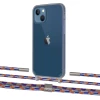 Чохол Upex Crossbody Protection Case для iPhone 13 mini Dark with Twine Blue Sunset and Fausset Silver (UP84516)