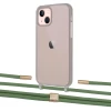 Чохол Upex Crossbody Protection Case для iPhone 13 mini Dark with Twine Mint and Fausset Gold (UP84529)