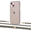 Чохол Upex Crossbody Protection Case для iPhone 13 Dark with Twine Copper and Fausset Gold (UP84379)
