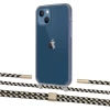 Чехол Upex Crossbody Protection Case для iPhone 13 Dark with Twine Copper and Fausset Gold (UP84379)