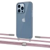 Чохол Upex Crossbody Protection Case для iPhone 13 Pro Max Dark with Twine Rose Gold and Fausset Silver (UP84454)