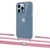 Чехол Upex Crossbody Protection Case для iPhone 13 Pro Dark with Twine Coral and Fausset Silver (UP84404)