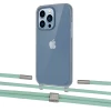 Чохол Upex Crossbody Protection Case для iPhone 13 Pro Max Dark with Twine Pistachio and Fausset Silver (UP84459)