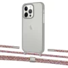 Чехол Upex Crossbody Protection Case для iPhone 13 Pro Dark with Twine Mulberry and Fausset Silver (UP84411)