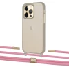 Чохол Upex Crossbody Protection Case для iPhone 13 Pro Dark with Twine Coral and Fausset Gold (UP84421)